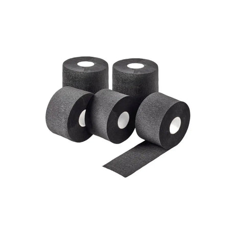 Detreu - Halskrause schwarz - 5 Rollen je 100 Streifen - Friseurbedarf bei hairOne