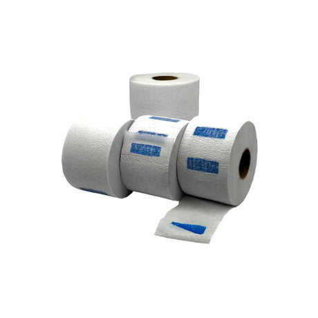 Detreu - Halskrause weiß - 5 Rollen je 100 Streifen - Friseurbedarf bei hairOne