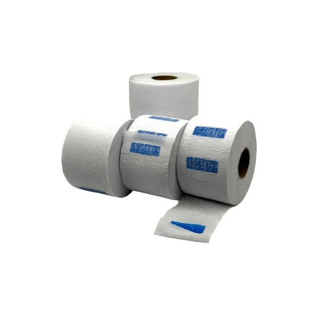 Detreu - Halskrause weiß - 5 Rollen je 100 Streifen - Friseurbedarf bei hairOne