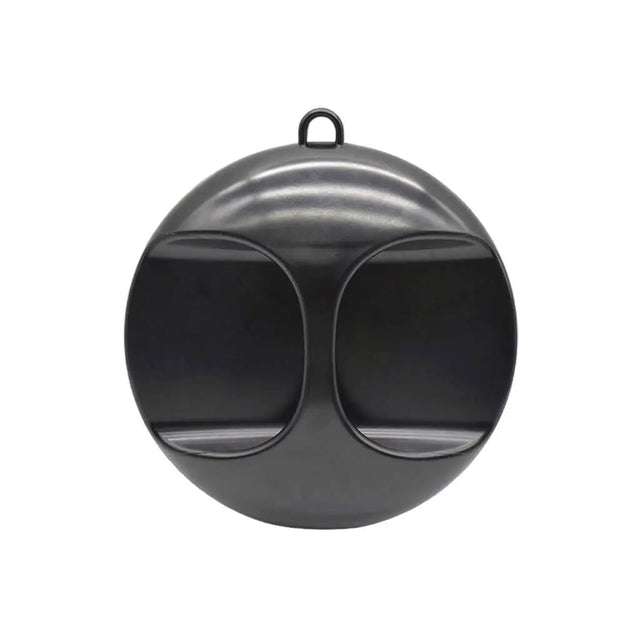 Detreu - Kabinett-Spiegel rund 22 cm - schwarz - Friseurbedarf bei hairOne