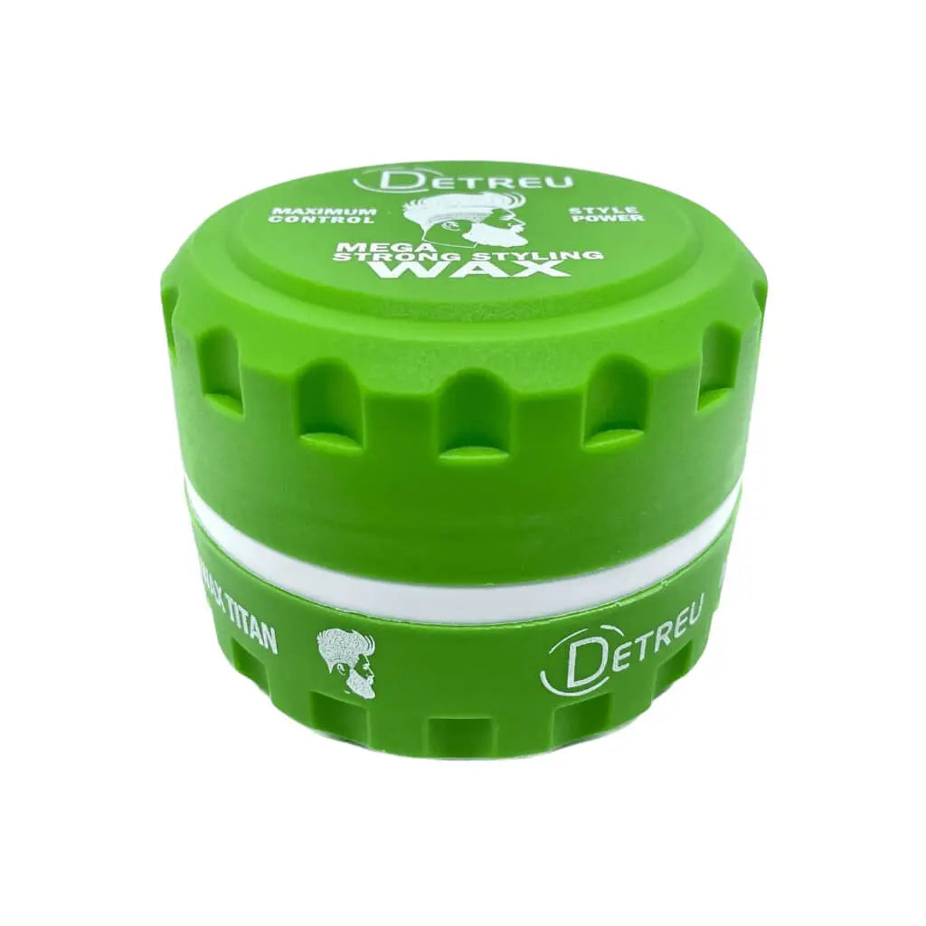 Detreu - Mega Strong Styling Haarwachs Titan - 140 ml (grün) - Haarstyling bei hairOne