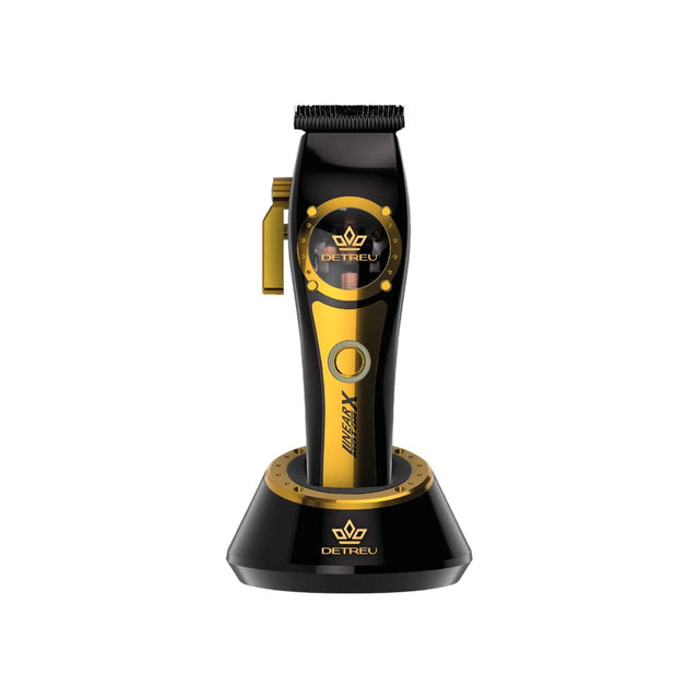 Detreu - Haarschneidemaschine - Headline Clipper gold-schwarz - Elektronikartikel bei hairOne
