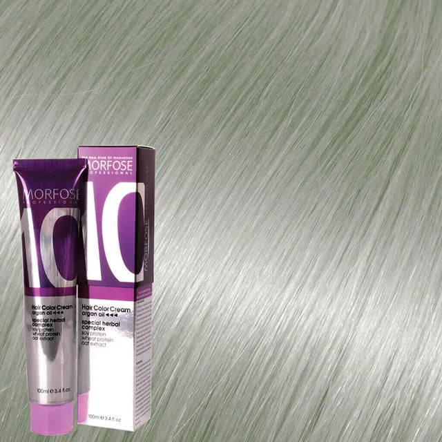 Morfose - Hair Color Cream 10 Argan Oil 100 ml / Intense Ash - Coloration bei hairOne