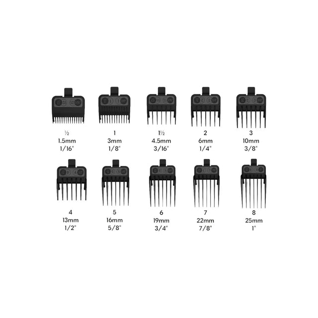 JRL - Fresh Fade 2020C - Aufsteckkämme Set (10 Stück) - Friseurbedarf bei hairOne