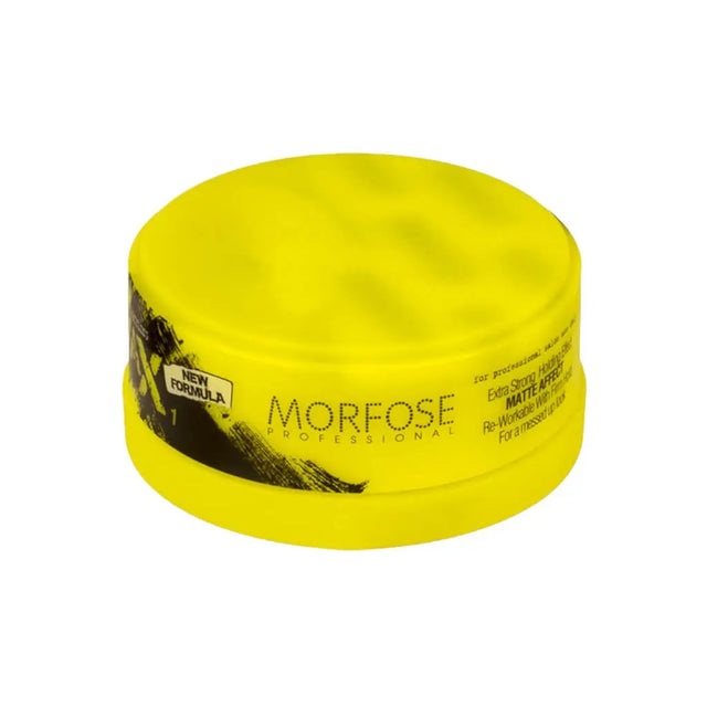 Morfose - Matte Styling Wax Extra Strong No.1 - 150 ml gelb - Haarstyling bei hairOne