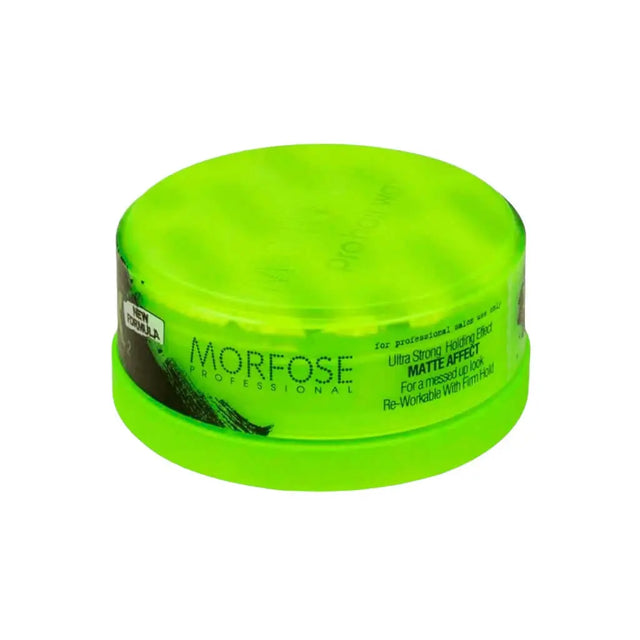 Morfose - Matte Styling Wax Ultra Strong No.2 - 150 ml grün - Haarstyling bei hairOne