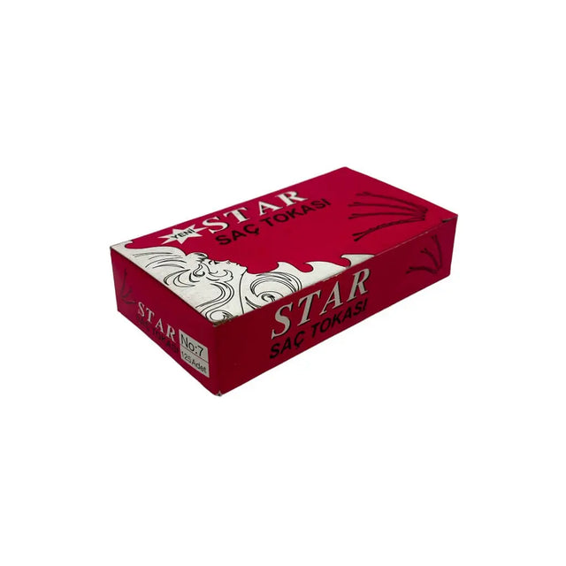 Star - Haarklammer No. 7 schwarz - 125 St. - Friseurbedarf bei hairOne