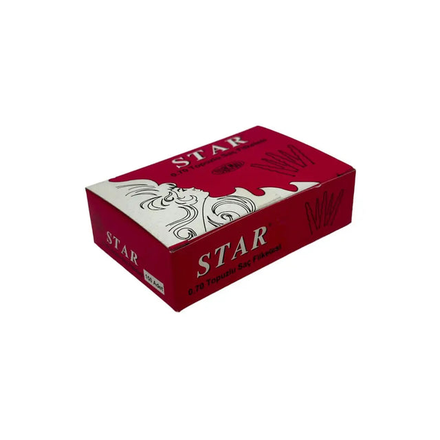 Star - Haarnadeln dünn schwarz - 150 St. - Friseurbedarf bei hairOne