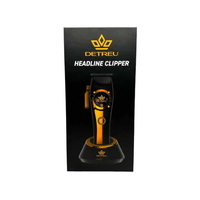 Detreu - Haarschneidemaschine Headline Clipper gold-schwarz