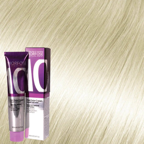 Morfose - Hair Color Cream 10 Argan Oil 100 ml / Extra Bleaching