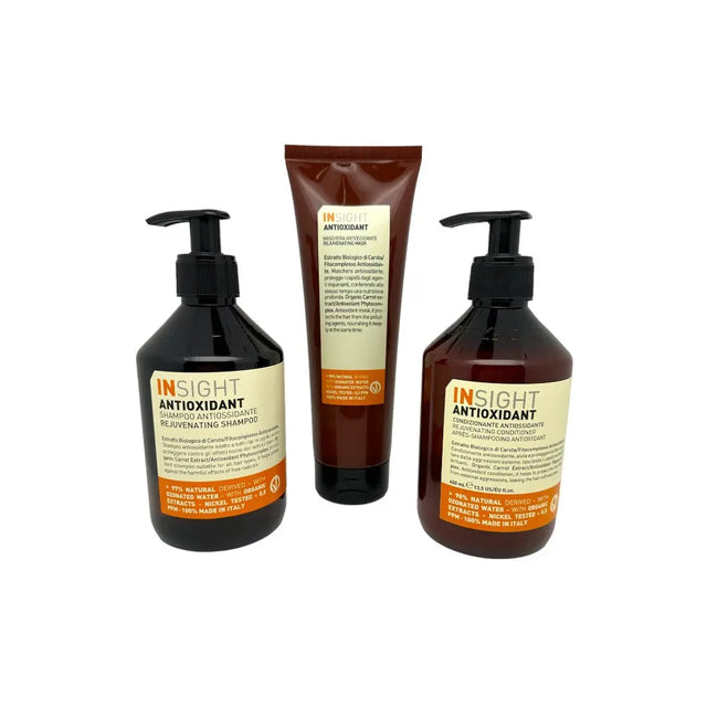 Insight - Haarpflege-Set klein - Anti Oxidant - (Shampoo + Conditioner + Haarmaske)