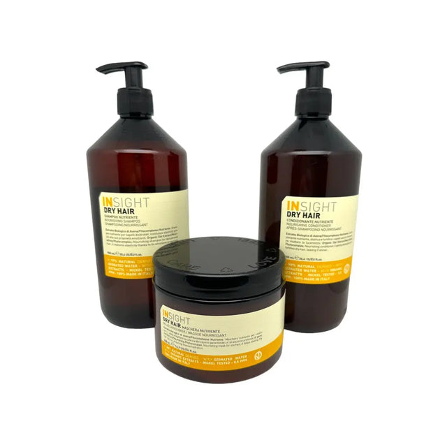 Insight - Haarpflege-Set groß - Dry Hair - (Shampoo + Conditioner + Haarmaske)