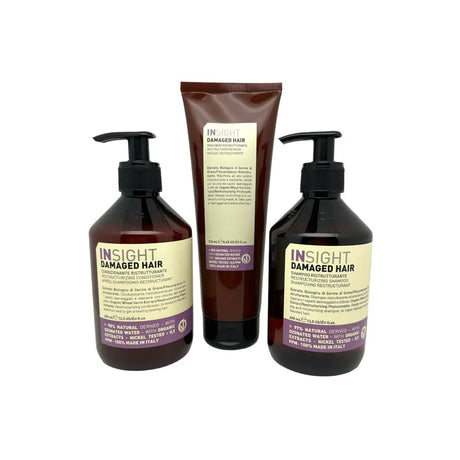 Insight - Haarpflege-Set groß - Damaged Hair - (Shampoo + Conditioner + Haarmaske)