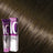 Morfose Hair Color Cream 7.12 Mittelblond asch-irisé – Tube und Haarprobe