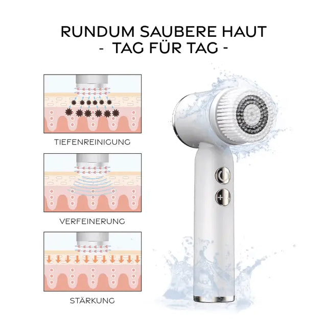 PureCleanse Gesichtsbürste - 6in1 Set