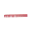 JRL - Long Round Tooth Cutting Comb / Schneidekamm 9" Rot