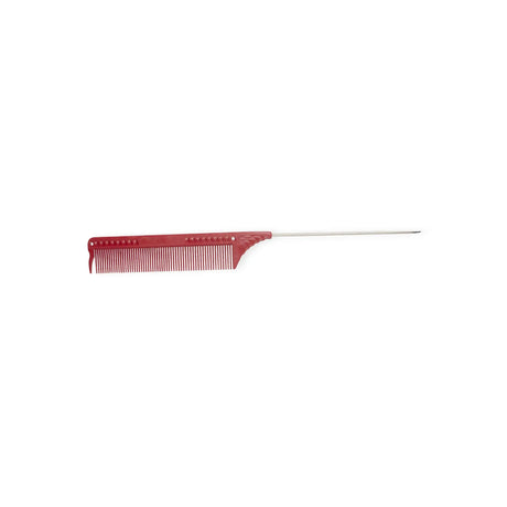 JRL - Pin Tail Comb / Stielkamm 8.8" Rot