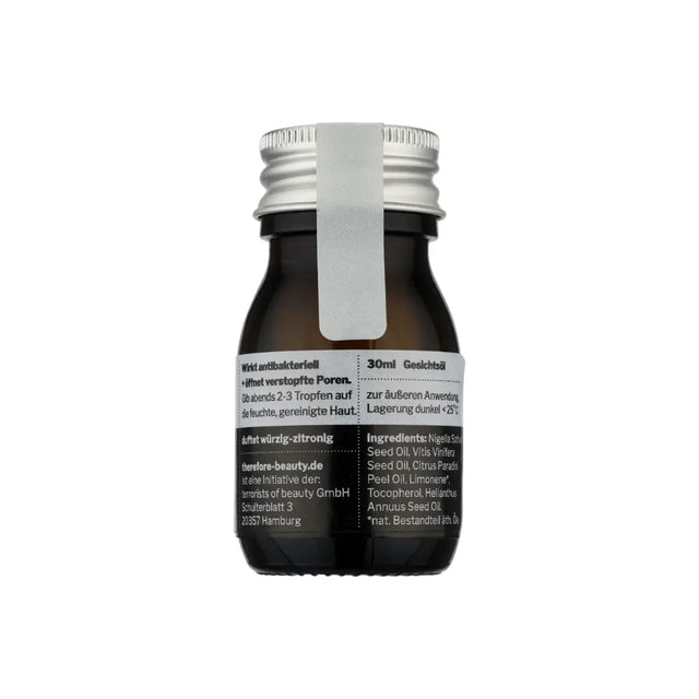 balm 001 | Gesichtsöl mit Schwarzkümmelöl | für unreine Haut | gegen Pickel + Akne